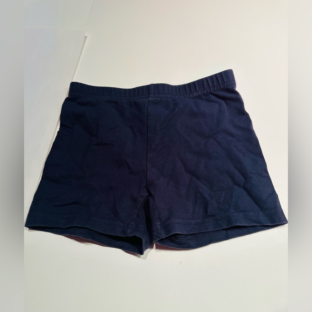 Hanna Andersson Navy Tumble Shorts Size: 130 (8)
